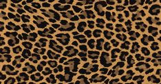 an animal print fabric with black and brown spots