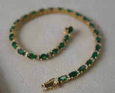 Emerald Diamond Bracelet, Emerald Bracelet Diamond, Emerald Tennis Bracelet, Green Stone Bracelet, Dr Wardrobe, Hogwarts Dr, Bracelet For Her, Jordan Jewelry, Birthday Bracelet