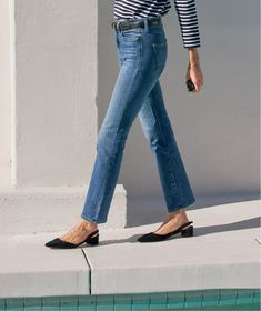 The Pop (Final Sale) Ayr Jeans, Most Comfortable Jeans, Oxford Blue, Fun Pants, Fashion Capsule, Jean Top, Mid Rise Jeans, Premium Denim, Jean Shirts