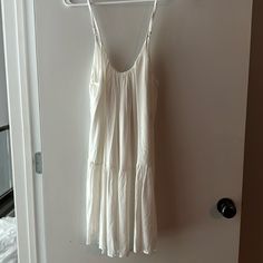 Flowy White Mini Dress Perfect For Summer Size M New With Tags Morning Dress, Metallic Mini Dresses, Off Shoulder Shirt, Pink Bodycon Dresses, Pink Valentines, White Halter Maxi Dress, Shoulder Shirts, Floral Dress Black, White Mini Dress