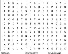 the word search is shown in black and white, with no other words on it