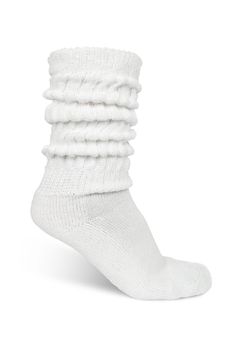 Embrace effortless style and comfort with the Weekend Slouch Crew Socks in Cloud! These wonderfully soft, slouchy socks are designed to keep your feet warm and cozy, featuring a relaxed fit that adds a touch of laid-back charm to your look. The pristine white color gives them a fresh, clean aesthetic, making them perfect for any casual occasion. Ideal for lounging around the house or pairing with your favorite winter outfits, these crew socks provide both comfort and versatility. Whether you’re Glamping Outfit, Brother Vellies, Dr Shoes, Slouch Socks, 80s And 90s Fashion, Lilac Grey, Boot Socks, Cotton Socks, Dream Clothes