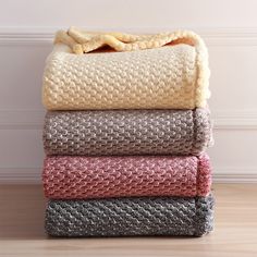 Berkshire Blanket, Mo Willems, Mocha Latte, Misty Rose, Plush Throw Blankets, Soft Plush, Honeycomb