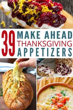 thanksgiving appetizers that are so good to eat