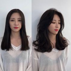 New hair New style ไอเดีย "เปลี่ยนทรงผมใหม่" เหมือนเปลี่ยนหน้าโทรมเป็นหน้าสวย จาก IG : lee_eun_ch Perm Hair, Handmade Hair Clip, Voluminous Hair, Metal Hair Clips, Long Hair Girl, Metallic Hair, Dream Hair