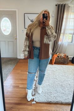 Plus Size Fall Inspo Outfits, Trendy Mom Outfits Winter, Casual Church Outfits Fall, Fall Plus Size Outfits 2023, Autumn Fashion Curvy, Church Outfit Casual, Trendy Mom Outfits, Outfits Gorditas, Plus Size Winter Outfits