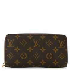 This is an authentic LOUIS VUITTON Monogram Zippy Wallet. This stylish wallet is crafted of Louis Vuitton monogram coated canvas. It features a 3/4 wrap-around gold-toned zipper that opens to a partitioned brown cross-grain leather interior with patch pockets, card slots, and a zipper compartment. Louis Vuitton Wallet Zippy, Leather Interior, Authentic Louis Vuitton, Louis Vuitton Monogram, Patch Pocket, Card Slots, Slots, Grain, Louis Vuitton