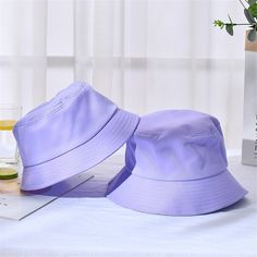 Our Women's Fashion Cotton Bucket Hat is trendy for a reason. Is the perfect accessory not just for summer, but any season of the year. Enjoy worldwide free shipping and easy returns on us!Material: Cotton.Style: Casual.Size S: 54 cm.Size M: 58 cm.Weight: 80 g.Package Includes:1 x Women's Fashion Cotton Bucket Hat.We've slashed prices on our Cone Unisex Hat! Get yours now for a 44% discount while they remain in stock! Act now and buy for just $13.95! Panama Hat Women, Panama Hat Men, Winter Bucket Hat, Style Bucket Hat, Hunting Caps, Custom Bucket Hats, Bucket Hat Women, Summer Hats For Women, Purple Hats