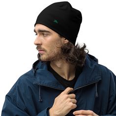 This beanie will keep you warm on chilly days and serve as a stylish addition to your outfit. It's double-layered, soft, and oh, so comfy! * Fabric composition in the EU: 96% polyester, 4% spandex * Fabric composition in the US: 93% polyester, 7% spandex * Fabric weight: 6.19 oz/yd² (210 g/m²) * Double-layered * Regular fit  (order a size up for a slouchy fit) * Wash at 86oF (30oC) * Blank product components in the EU sourced from Lithuania * Blank product components in the US and Mexico sourced Camo Beanie, Albanian Flag, Grey Camo, Slouch Hat, Tiger Stripes, Casual Stylish, Slouchy Beanie, Skull Cap, Lithuania