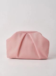 Elegant Blue Pleated Clutch Handbag clutch LUNARITY GARAGE Pink Chic Pink Clutch With Zipper Closure, Luxury Modern Pink Clutch, Luxury Pink Clutch With Single Compartment, Luxury Pink Rectangular Clutch, Luxury Pink Leather Clutch, Festival Chic, Perfect Handbag, Straw Bags, Elegant Red