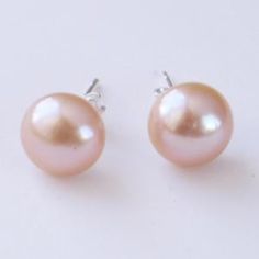 Small pink pearl studs blush pink freshwater pearl sterling | Etsy Pink Pearls, Dangly Earrings, Pearl Stud Earrings, Pink Pearl, Pearl Studs, Soft Pink, Blush Pink, Fresh Water, Freshwater Pearls