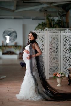 Maternity gown for unforgettable moments! We are glad to welcome you in our atelier! We present you beautiful dresses for pregnant women for photo sessions. In our dresses, the photo session will be unforgettable. And the photos will please you all the rest of your life. All of the dresses in our shop are made based on your individual measurements. It is personally sewn by our seamstress on professional and modern equipment. We guarantee very high quality of sewing. We take into account all of y Dress With A Cape, Pregnancy Gown, White Maternity Dress, Most Expensive Dress, Dress For Photoshoot, White Maternity Dresses, Baby Shower Dress, Dresses For Pregnant Women, Maternity Gown