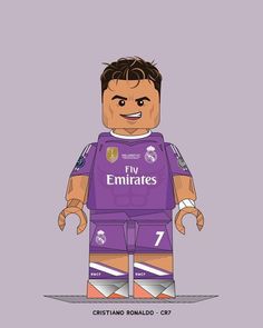 a paper doll with a soccer jersey on it's chest and hands in his pockets