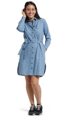 Meet our workwear inspired mimi shirt dress in chambray. we're always on the lookout for the instant outfit to throw-on-and-go. just add sneakers or boots and you're set. a clever double loop waist tie can be cinched for fit and style. - falls above the knee - double loop waist tie - garment dyed chambray - spread collar - barrel cuffs - 100% cotton - importe Cotton Dresses Online, Chambray Shirt Dress, Natural Clothing, Fashion Capsule Wardrobe, Clothing Tags, Fashion Capsule, Chambray Shirt, Dress 100, Chambray