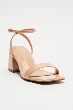 Available In Nude. Heeled Sandals Square Toe 2.25" Mid Heel Block Heel Imported | Jaylynn Heeled Sandals in Nude size 6 by Fashion Nova Nude Strappy Shoes, Nude Heeled Sandals, Strappy Shoes, Sweet Sixteen, Mid Heel, Heeled Sandals, Low Heels, Block Heels, Fashion Nova