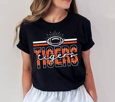 Eagles Spirit Wear, Tigers Football Svg, Football 101, Staff Shirts, Eagles Mascot, Basketball Shirt Designs, Cheer Gear