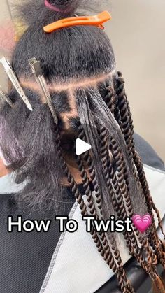 Soft Twist Hairstyles, Parts For Twists, Curly Two Strand Twist, Passion Twists Install, Twist With Braiding Hair Tutorial, How To Twist With Braiding Hair, Easy 2 Strand Twist Styles, Twist Using Braiding Hair, Easy Twist Hairstyles Black Women Natural Hair