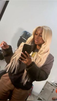 613 Sew In, Blonde Buss Down, Blonde No Edges Wig, 613 On Dark Skin Black Women, Blonde Hair Outfits Black Women, Blonde Wig Dark Skin, Blonde Middle Part Wig Black Women, Toned Blonde Wig Black Women, Wig Hairstyles Ideas Black Women Color