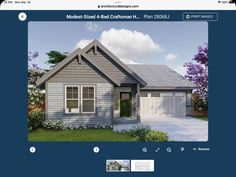 an image of a house on the web page