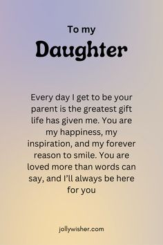 Inspire your daughter to chase her dreams with these hopeful wishes. May every dream she holds dear come true, and may she always know your love. 💖 My Beautiful Daughter, Reasons To Smile, More Than Words, Dreams Come True, Knowing You