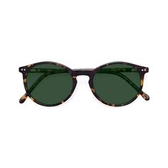 Unisex tortoise narrow round full-rim sunglasses frames with spring hinges are available in variety of colors to match any outfit. These affordable qualified wayfarer retro-vintage tinted sunglasses include free single-vision prescription green tinted lenses with AR and 100% UV protection, a case and a cleaning cloth. Keyhole bridges are their characteristics. They are lightweight, and bifocal & progressive lenses are supported. The round frame comes in a unique design while working with any ens Classic Round Frame Sunglasses For Beach, Vintage Tinted Sunglasses For Travel, Classic Square Frame Reading Sunglasses, Vintage Sunglasses With Gradient Lenses For Travel, Classic Round Frame Sunglasses For Outdoor, Classic Green Sunglasses For Beach, Classic Tortoiseshell Sunglasses For Beach, Classic Tortoiseshell Sunglasses With Uv Protection, Progressive Lenses