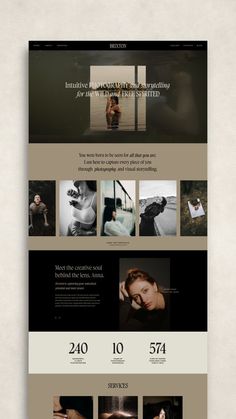 Showit Website Template for Photographers Website Branding Design, Photographers Studio, Unique Website Design, Layout Web, Photography Website Templates, Best Website Design