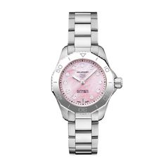 Aquaracer 30mm Ladies Watch Strawberry Pink The Watches Of Switzerland Group Exclusive Womens Tag Heuer Watches, Tag Huer Female Watch, Tag Heuer Aquaracer Women, Tag Watches Women, Tag Heuer Women, Amazon Orders, Tag Heuer Aquaracer, Bracelet Stacks, Tag Heuer Watch