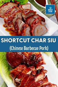 Shortcut Char Siu (Chinese Barbecue Pork) Chinese Barbecue Pork Recipe, Char Siu Pork Recipe, Chinese Cooking Recipes