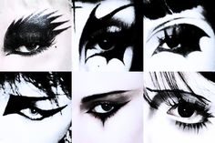 eyeliner, goth, gothic, trad goth, alt, alternative, inspo, fashion, eye makeup Fashion Eye Makeup, Goth Eyeliner, Pastel Goth Makeup, Dream Makeup, Graphic Makeup, Swag Makeup