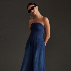 The Skipper Strapless Jumpsuit