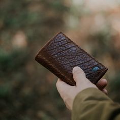 Ryder Reserve Bison Leather Trifold Wallet | Brown Buffalo Jackson, Leather Trifold Wallet, Bison Leather, Flesh And Blood, Trifold Wallet, Leather Pieces, Wallet, Leather