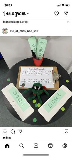 an image of someone's desk with the word love spelled on it and some paper