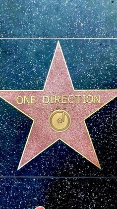 one direction star on the hollywood walk of fame