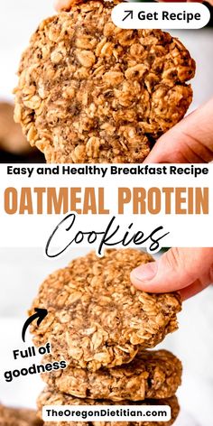 the recipe for oatmeal protein cookies