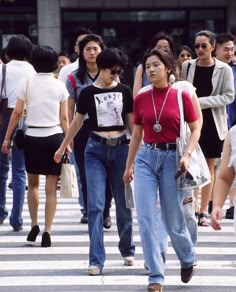 Retro Asian Fashion, South Korean Street, South Fashion, Fashion 1990s, Korean Street Style