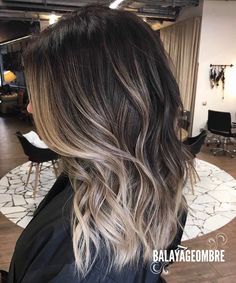 Hair Styles Ombre, Medium To Long Hair, Balayage Hairstyles, Brunette Balayage Hair, Balayage Hair Blonde