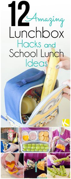 lunchbox hacks and school lunch ideas