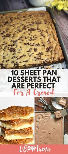 desserts that are perfect for a crowd