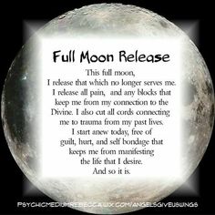 Full Moon Release, Smudging Prayer, Louise Hay