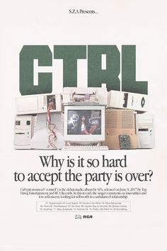 an advertisement for the computer company ctrl, which is also selling it's products