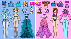 barbie doll paper dolls with clothes and accessories