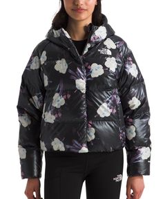 in stock Kids Coats Girls, North Face Brand, North Face Kids, North Face Girls, Winter Flowers, Athletic Outfits, Performance Outfit, Three Piece, Big Kids