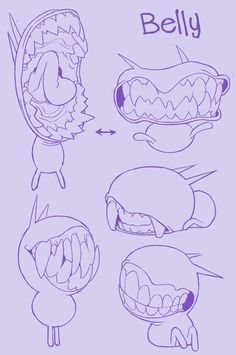 an image of how to draw cartoon characters