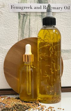 Herbal Rosemary and Fenugreek Hair Growth Oil Available sizes: 2 oz, 8 oz, 64 oz and 128 oz Oils and herbs are infuse for weeks and months. Great for hair hair growth and breakage Section your and apply directly to your scalp 3-5 times per week.  You can also apply to your hair It can also be use as an pre-pop(hot oil treatment) before washing your hair Ingredients: Grapeseed oil, Black Castor oil , Black cumin seed, Haitian Castor oil, Horsetail, Fenugreek, Herbs, Lavender, Peppermint, Pumpkin Body Cream Recipe, Overnight Hair Growth, Black Cumin Seed, Overnight Hair, Quick Hair Growth, Hair Ingredients, Herbal Hair Growth, Natural Hair Growth Oil, Castor Oil For Hair Growth