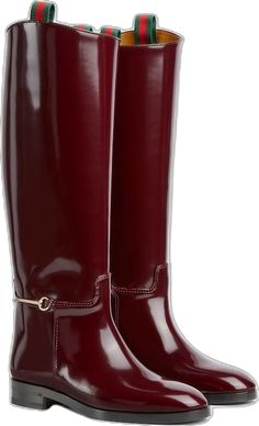 Gucci Formal Boots For Fall, Elegant Gucci Boots For Work, Elegant Gucci Boots For Formal Occasions, Gucci Classic Formal Boots, Gucci Elegant Boots For Work, Elegant Burgundy Boots For Work, Elegant Burgundy Boots For Workwear, Elegant Burgundy Workwear Boots, Elegant Gucci Calf Leather Boots