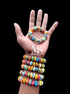 Well designed West African trade beads bracelet. Made using colourful And High quality beads. It's elastic hence it will always fit. Multicolor Hand-strung Bracelets With Oval Beads, Spiritual Multicolor Stretch Bangle Bracelet, Traditional Multicolor Stretch Bracelet With Wooden Beads, Multicolor Stretch Bracelet With Spacer Beads, Multicolor Stretch Bracelet With Spacer And Round Beads, Colorful Stretch Bracelet With Large Round Beads, Bohemian Multicolor Stretch Bracelet With Letter Beads, Multicolor Stretch Bracelet, Spiritual Multicolor Oval Beads Bracelet