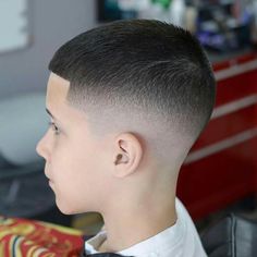 Brush cut1 Kids Fade Haircut, Army Haircut, Boys Fade Haircut, Curly Afro Hair, Boy Haircuts Short, Toddler Haircuts, Cool Boys Haircuts