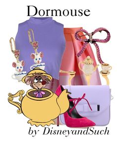 "Dormouse" by disneyandsuch ❤ liked on Polyvore featuring Chicwish, Betsey Johnson, Silvian Heach, Pieces, Casadei, disney, aliceinwonderland, disneybound and WhereIsMySuperSuit Disney Inspired Outfits, Inspired Outfits, Disney Inspired, Alice In Wonderland, Betsey Johnson, Party Outfit, Outfit Inspirations, Bags For Women