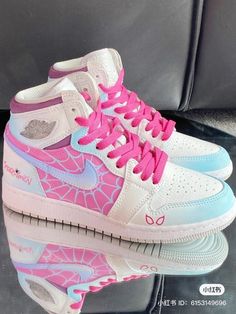 Baddie Jordans, Baddie Shoes Sneakers, Dream Sneakers, Sneakerhead Room, Passenger Princess, Trendy Shoes Sneakers