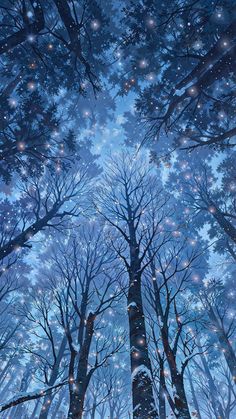 Winter Wallpaper Illustration, Snow On The Beach Aesthetic Wallpaper, Cute Phone Backgrounds Winter, Winter Art Background, Japanese Winter Wallpaper, Winter Scene Wallpaper, Pretty Winter Wallpapers, Winter Wallpaper Nature, Winter Fantasy Wallpaper